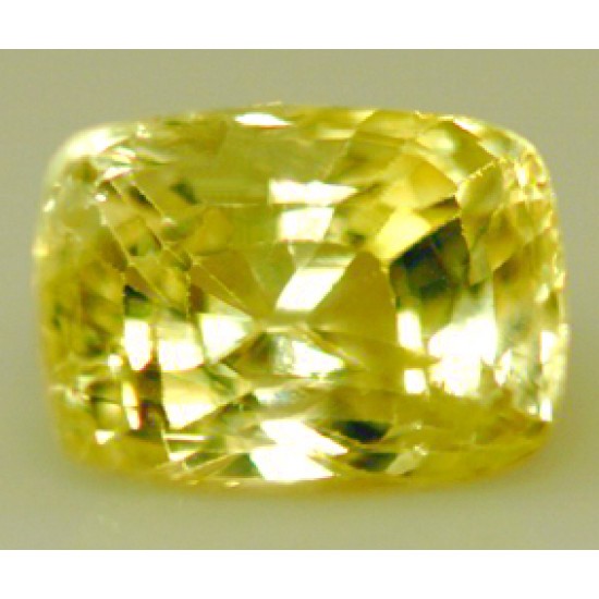 HUGE 10.18 CARAT UNHEATED NATURAL YELLOW SAPPHIRE FROM CEYLON