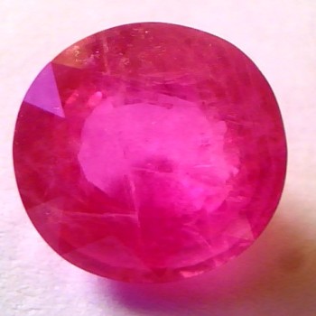 Huge 10.33 Ct Untreated Natural Old Burma Mines Rare Burma Ruby
