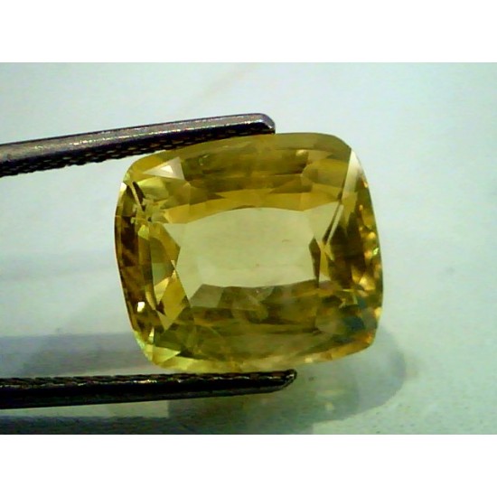 Huge 11.17 Ct Unheated Untreated Natural Ceylon Yellow Sapphire