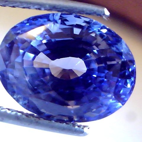 Huge 11.55 Ct Unheated Untreated Natura Ceylon Blue Sapphire