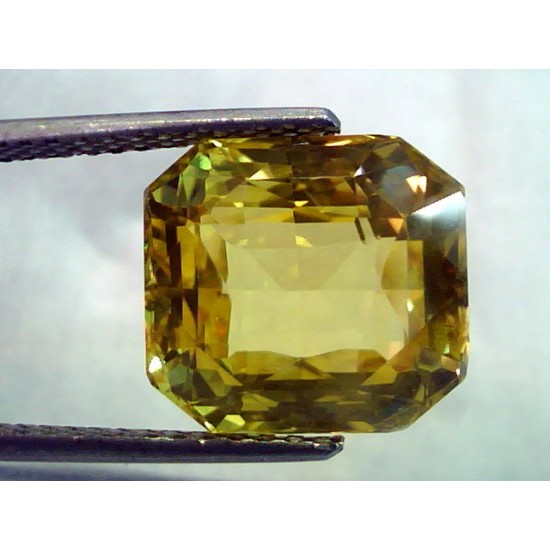 Huge 13.48 Ct Unheated Untreated Natural Ceylon Yellow Sapphire