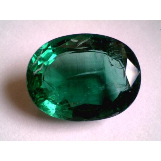 Huge 13.92 Ct Untreated Premium Green Zambian Natural Emerald,A+