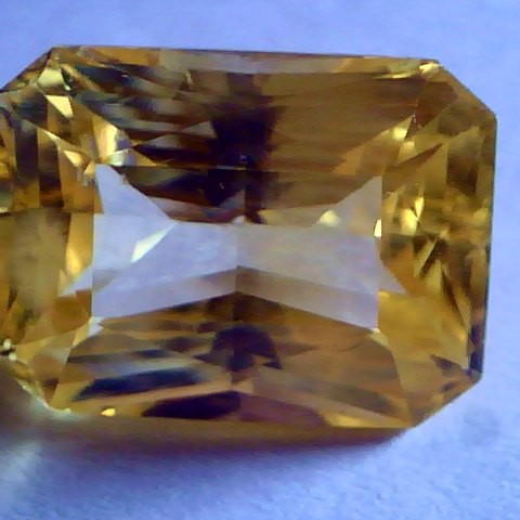 Huge 17.56 Ct Untreated Natural Ceylon Yellow Sapphire A++++++++