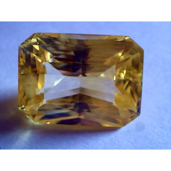 Huge 17.56 Ct Untreated Natural Ceylon Yellow Sapphire A++++++++