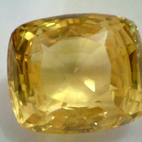 HUGE 21.75 CT UNHEATED UNTREATED NATURAL CEYLON YELLOW SAPPHIRE