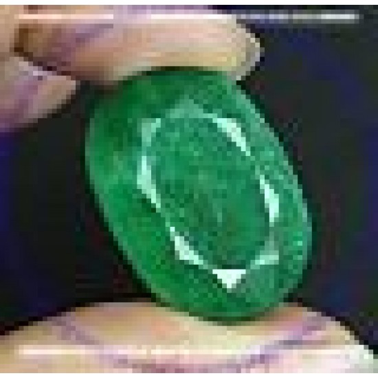 8.25 Carat Natural Indian Emerald Real Panna Gemstone