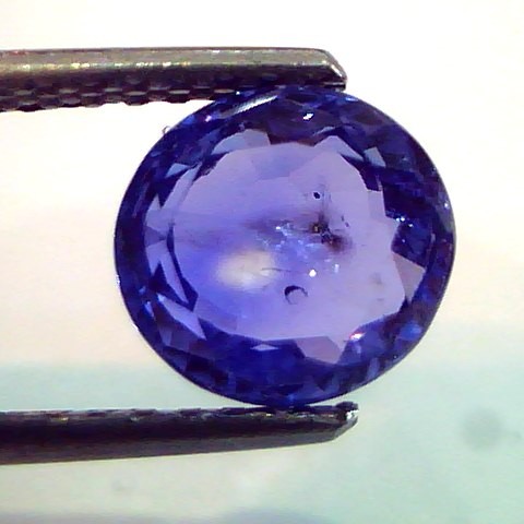 3.38 Ct Unheated Untreated Natural Ceylon Blue Sapphire Neelam