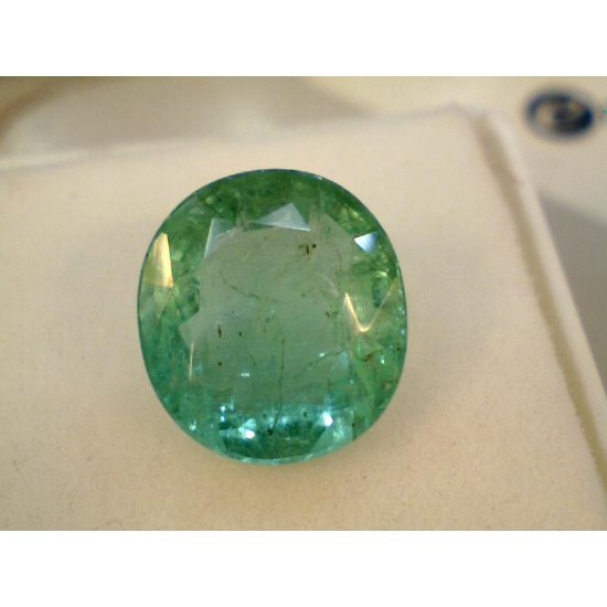 3.41 Carat Natural Zambian Emerald Gemstone A+++