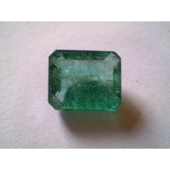 3.50 Ct Untreated Natural Zambian Emerald Gemstone Panna stone