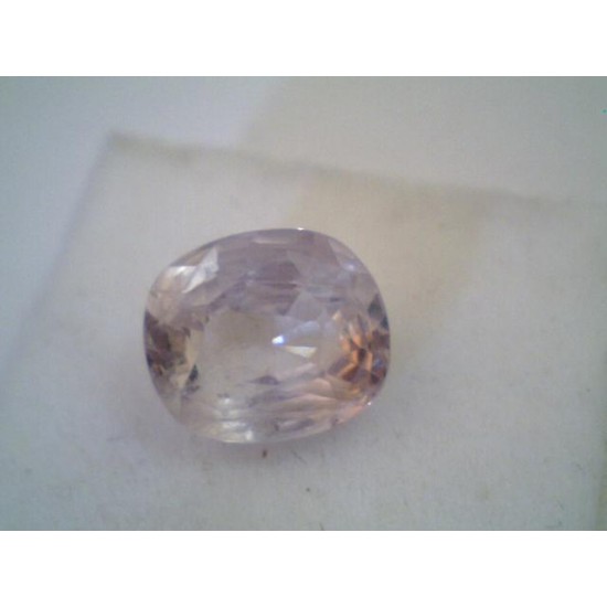 3.50 Carat Unheated Untreated Natural Pink Sapphire From Ceylon