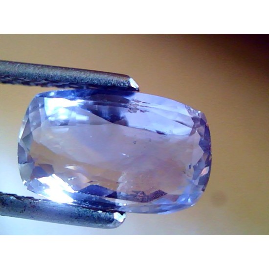 3.51 Ct Unheated Untreated Natural Ceylon Blue Sapphire Gems