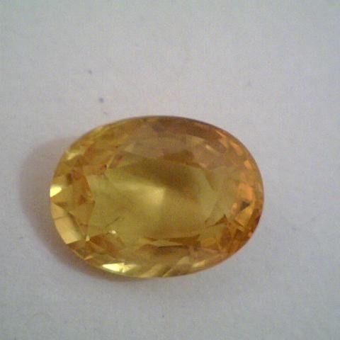 3.60 Ct Premium Natural Bangkok Yellow Sapphire Gemstone,Pukhraj 3.60 Ct Premium Natural Bangkok Yellow Sapphire Gemstone,Pukhraj