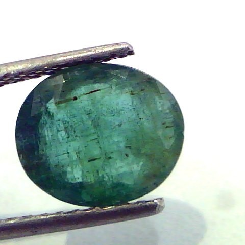 3.62 Ct Untreated Natural Zambian Emerald Gemstone,Real Panna