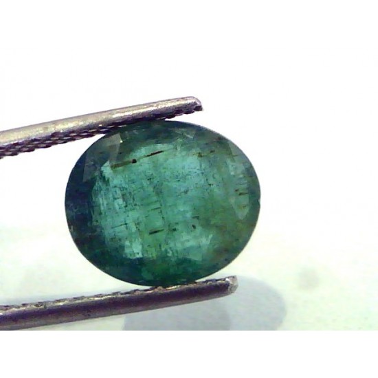 3.62 Ct Untreated Natural Zambian Emerald Gemstone,Real Panna