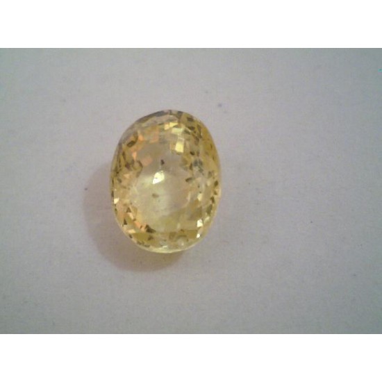 3.63 Ct Unheated Untreated Natural Ceylon Yellow Sapphire Gems