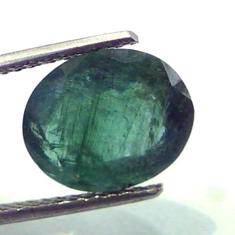 3.64 Ct Untreated Natural Zambian Emerald Gemstone,Real Panna