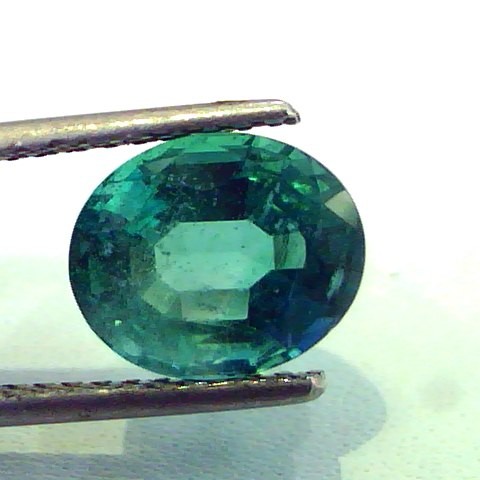 3.59 Ct Unheated Untreated Natural Premium Zambian Emerald AAAAA