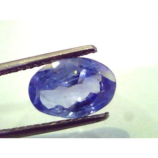 3.72 Ct Unheated Untreated Natural Ceylon Blue Sapphire/Neelam