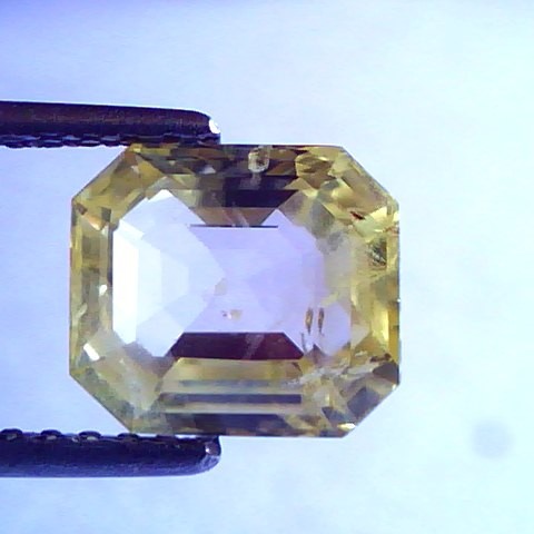 3.70 Ct Unheated Untreated Natural Ceylon Yellow Saphire Pukhraj