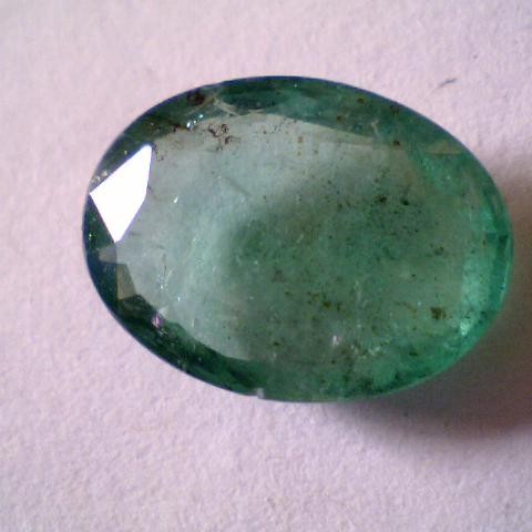 3.71 Ct Untreated Natural Premium Quality Zambian Emerald Stone