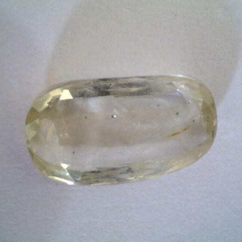 3.75 Ct Unheated Untreated Natural Ceylon Yellow Sapphire Gems