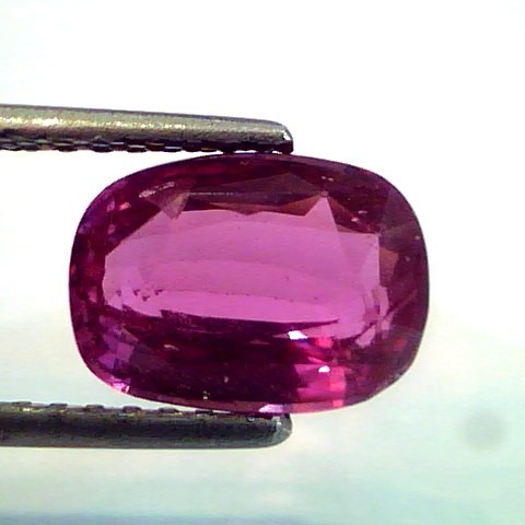 3.77 Ct Unheated Untreated Ceylon Mines Natural Ruby **RARE**