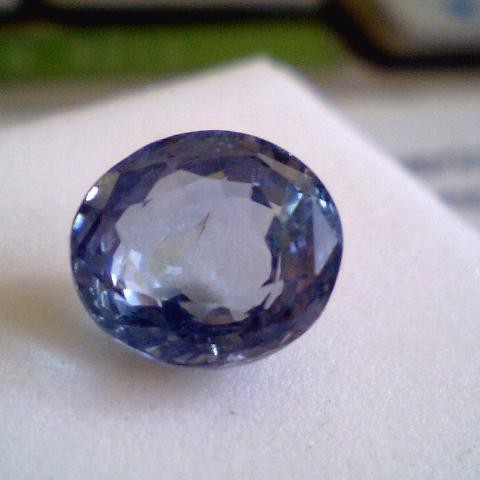 3.78 Ct Unheated Untreated Natural Ceylon Blue Sapphire