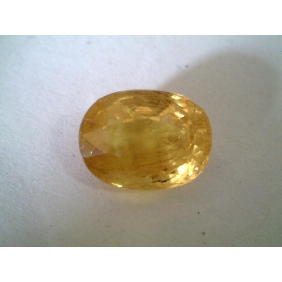 3.85 Ct Premium Grade Natural Bangkok Yellow Sapphire,Pukhraj