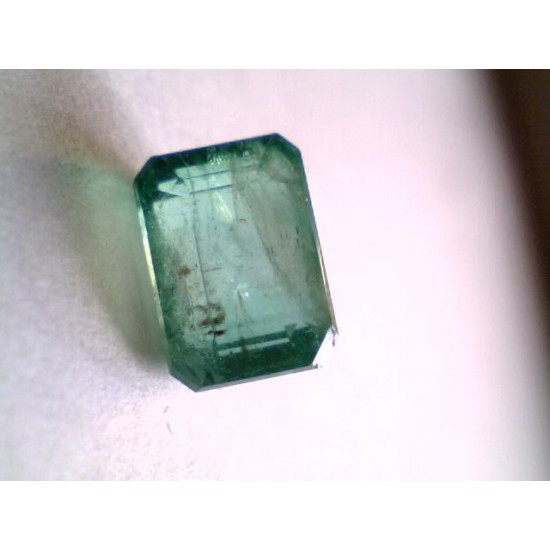 3.85 Vvs Clean Untreated Natural Zambian Emerald Gemstone,Panna