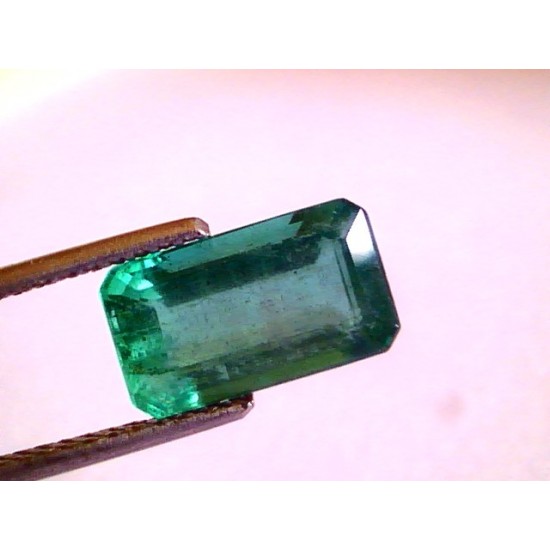 3.88 Ct Unheated Untreated Premium Zambian Natural Emerald A++++