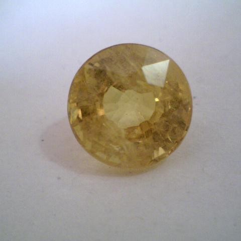 3.90 Ct Premium Grade Natural Bangkok Yellow Sapphire,Pukhraj