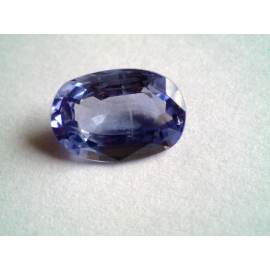 3.97 Ct Unheated Untreated Natural Blue Sapphire From Srilanka