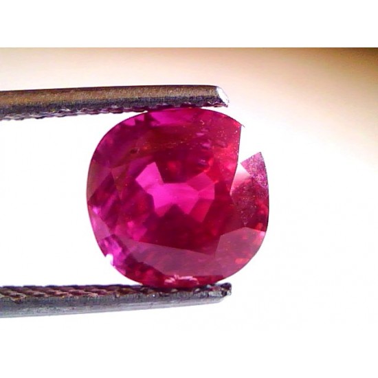 4 Ct Unheated Untreated Natural Old Burma Clean Ruby **RARE**