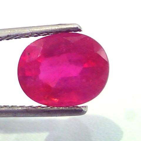 4.03 Ct Natural Ruby Gemstone for Sun Manek (Heated)