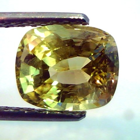 4.03 Ct Unheated Untreated Natural Ceylon Yellow Sapphire AAA