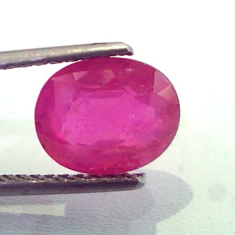 4.05 Ct Natural Ruby Gemstone for Sun Manek (Heated)