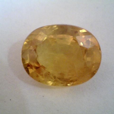 4.10 Ct Premium Grade Natural Bangkok Yellow Sapphire,Pukhraj 4.10 Ct Premium Grade Natural Bangkok Yellow Sapphire,Pukhraj