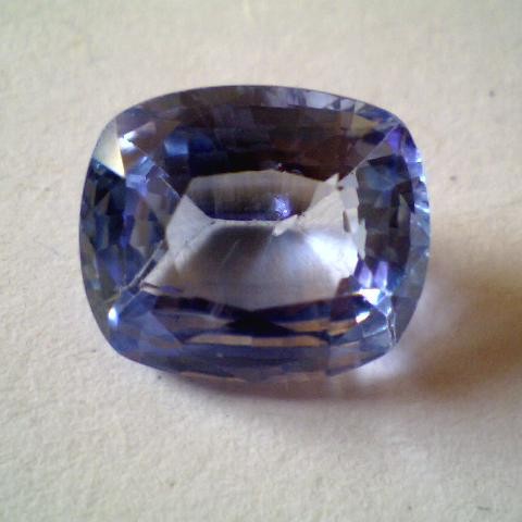 4.15 Ct Unheated Untreated Natural Ceylon Blue Sapphire*Rare cut