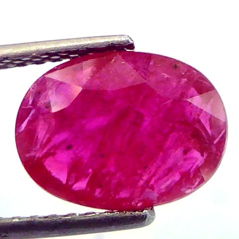 4.16 Ct Untreated Natural New Burma Blood Red Ruby No Treatment