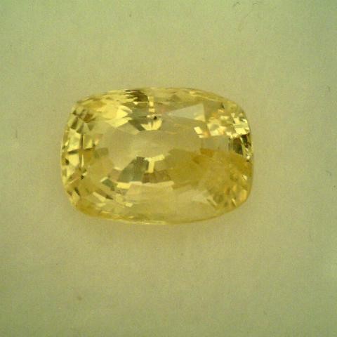 4.20 CT UNHEATED UNTREATED NATURAL CEYLON YELLOW SAPPHIRE A+++++