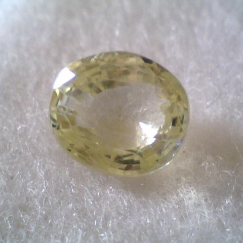 4.2 Ct Unheated Untreated Natural Ceylon Yellow Sapphire,Pukhraj 4.2 Ct Unheated Untreated Natural Ceylon Yellow Sapphire,Pukhraj