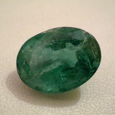 4.30 Carat Natural Untreated Premium Colour Zambian Emerald A+ 4.30 Carat Natural Untreated Premium Colour Zambian Emerald A+