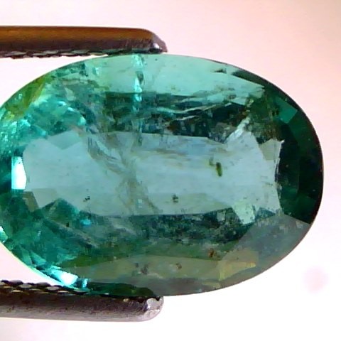 4.39 Ct Untreated Natural Zambian Emerald,Real Panna vvs clean