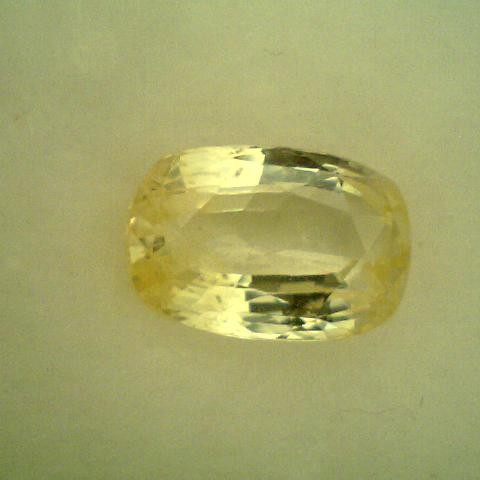 4.40 Ct Unheated Untreated Natural Ceylon Yellow Sapphire A+++++ 4.40 Ct Unheated Untreated Natural Ceylon Yellow Sapphire A+++++