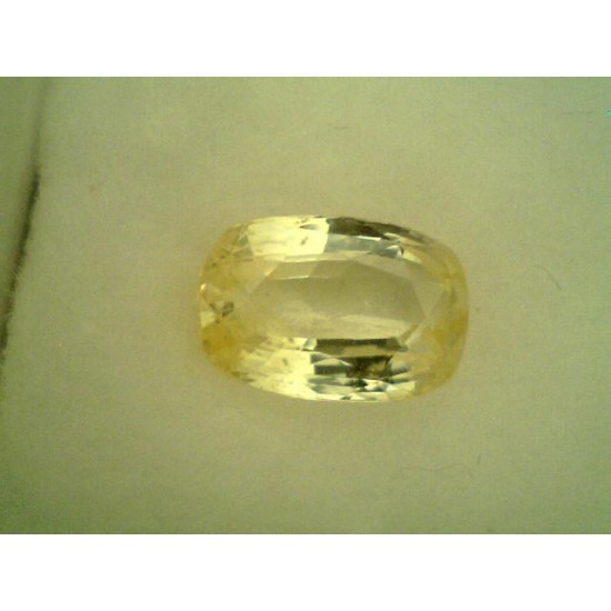 4.40 Ct Unheated Untreated Natural Ceylon Yellow Sapphire A+++++