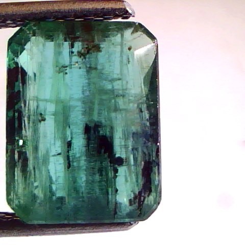 4.44 Ct Untreated Natural Zambian Emerald Panna Mercury Gemstone