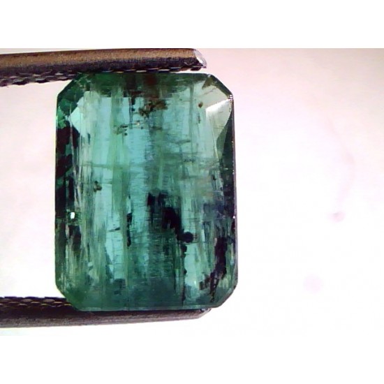 4.44 Ct Untreated Natural Zambian Emerald Panna Mercury Gemstone