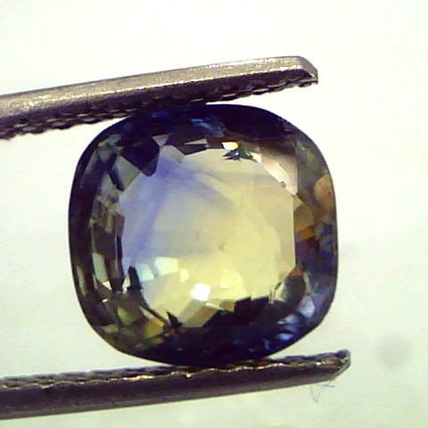 4.50 Ct Untreated Natural Yellow Blue Mix Pitambari Sapphire