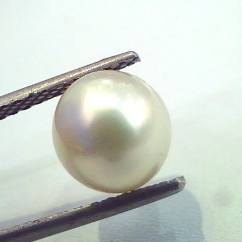 5.37 Ct Natural Certified Real South Sea Pearl,Certified Moti