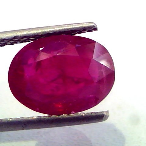 4.53 Ct Unheated Untreated Natural Old Burma Mines Ruby **RARE**